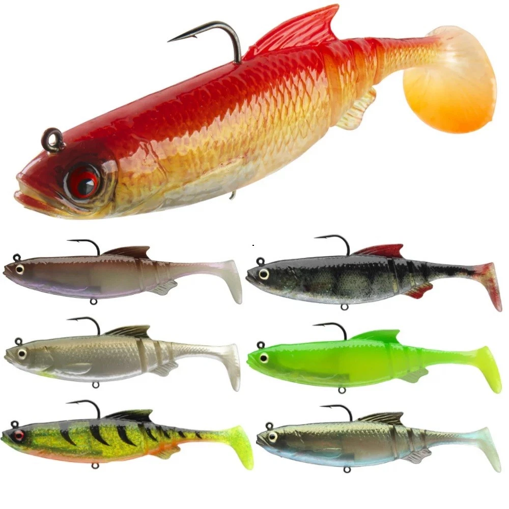 Set da 3 Popper Pesca Spinning Mare Spigola Pesce Serra Esca Artificiale WTD 3PZ