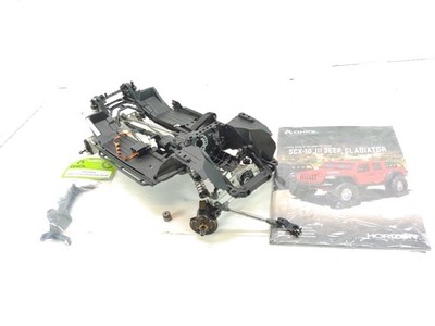 *TREAL UPGRADED* AXIAL SCX10 III JEEP JT GLADIATOR 1/10 4WD CRAWLER SLIDER CHASS