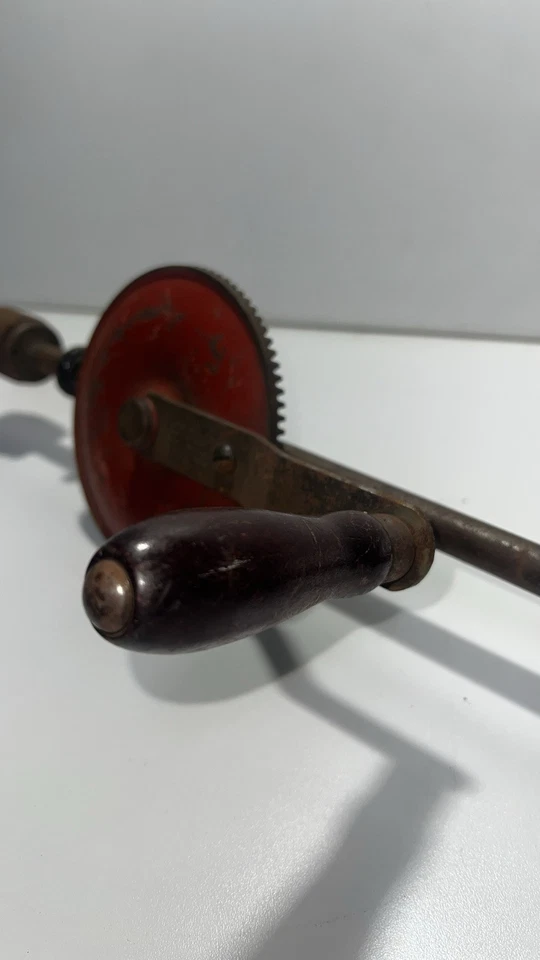 Taladro de manivela vintage Mohawk Shelburne 17” - 2 velocidades, placa de pecho #1770884 Foto 4 de 4