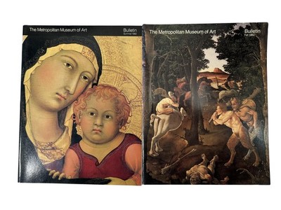 Muse Metropolitan Museum Of Art Bulletin Lot 25 Issues Softcover Illustrated