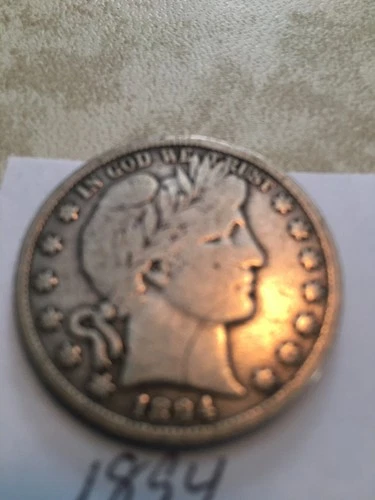 1894 baber half dollar vg