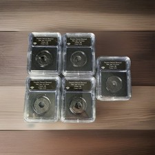 Lot of 5 Genuine Natural Loose Diamonds 1.5-1.7mm SI1 G/H Round Melee Stones