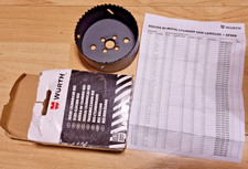 Würth ZYLINDERSÄGE HSS BI-METALL LONGLIFE & SPEED HSCO8-D89MM Neu 