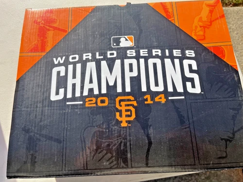 2014 SF Giants Dual Bobbleheads Buster Posey Madison Bumgarner World Series  MLB