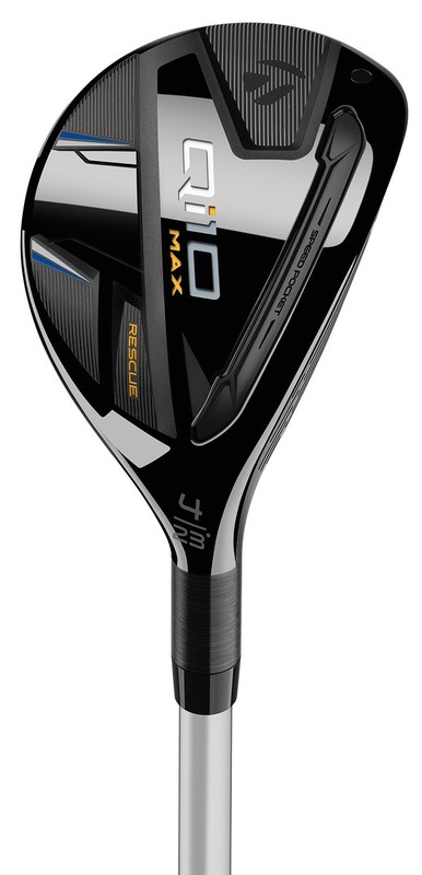 Women TaylorMade Qi10 MAX Rescue 27* 5H Hybrid Fujikura Speeder NX TCS 40 Excnt