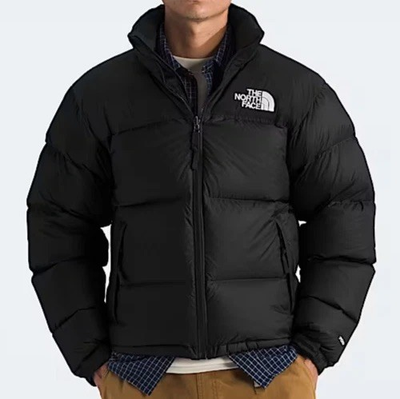 #ad The North Face 1996 Retro Nuptse Mens 700 Down Puffer Jacket Black $189.95