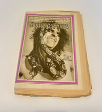Rolling Stone Magazine Issue #105 March 30, 1972 Alice Cooper cover