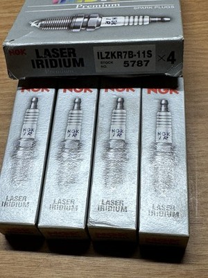NGK Laser Iridium Premium Spark Plugs 4-Pack ILZKR7B-11S #5787