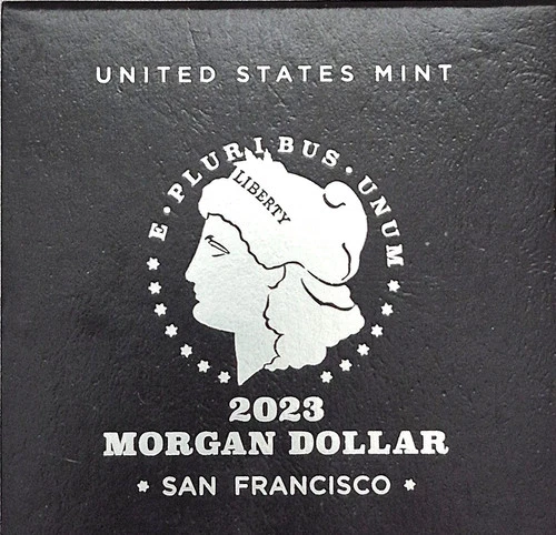 2023 S Morgan Silver Dollar Proof Coin 23XF Original COA OGPSS