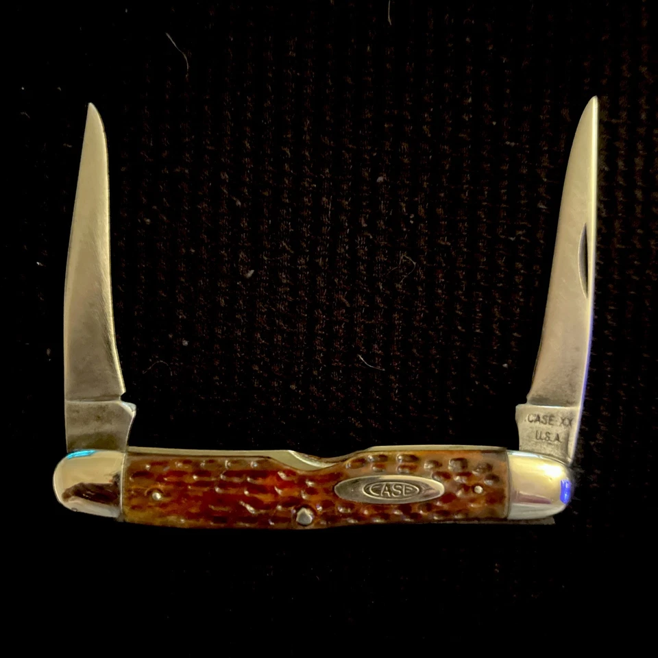 Case XX muskrat 1964 through 69 model Redbone nice snap beautiful handle - Image 2 of 4