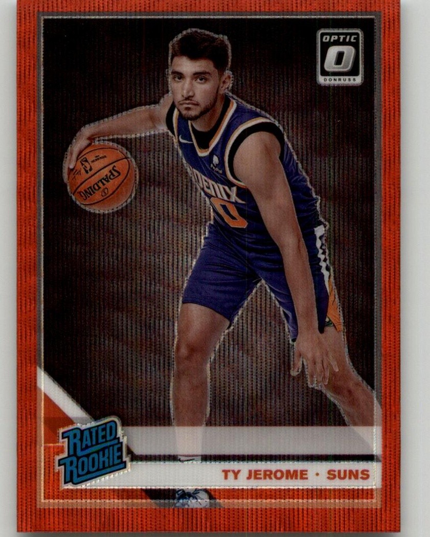 2019-20 Donruss Optic Ty Jerome Red Wave Rookie #167 RC Phoenix Suns
