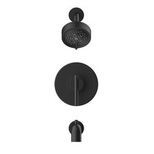Gerber D511658TC Parma Tub and Shower Trim Package - Black
