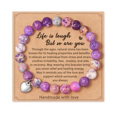 Inspirational Gifts for Women, Inspirational Bracelets Get Well Soon Feel Better