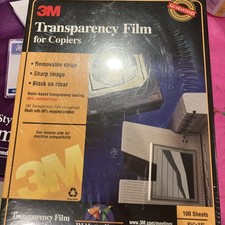 3M 100 Sheets PP2200 Transparency Film for Copiers NEW SEALED