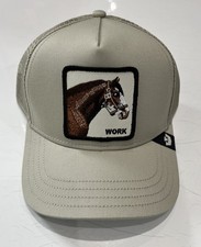 Goorin Bros Work Horse Scout Beige Trucker Hat - New With Tag