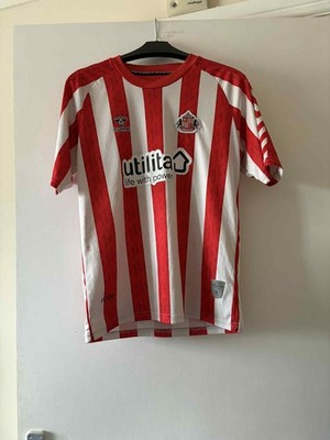 Hummel Sunderland AFC 24/25 Heim Fußball Trikot #12 Purcell Herren Gr. UK M