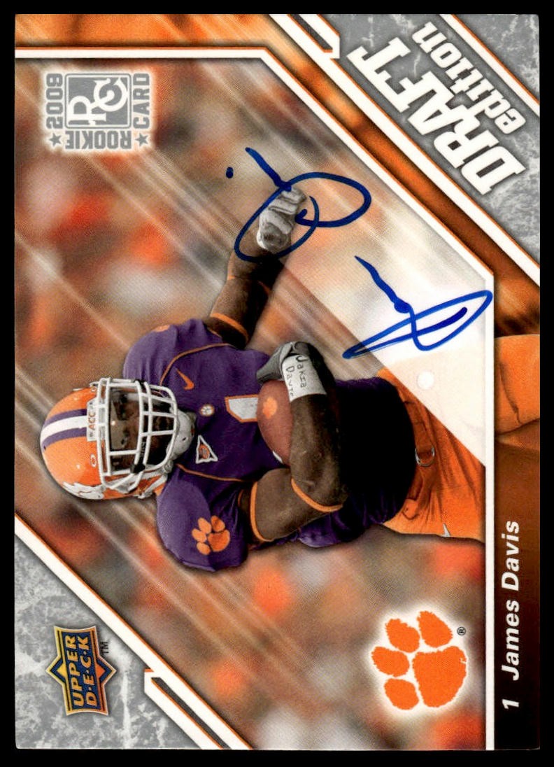 Deon Butler Upper Deck Draft Edition #124 Autograph-Silver