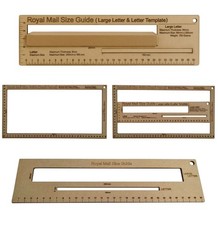 Royal Mail PPI Letter Size Guide Post Office Postal Price Postage Ruler S/ L
