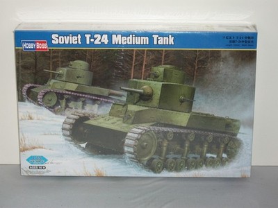 Hobby Boss 1/35 Scale Soviet T-24 Medium Tank - Factory Sealed