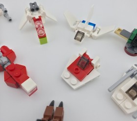 LEGO 2011 Star Wars Advent Calendar 7958 Lot of 13 Mini Ships & Micro Builds!!