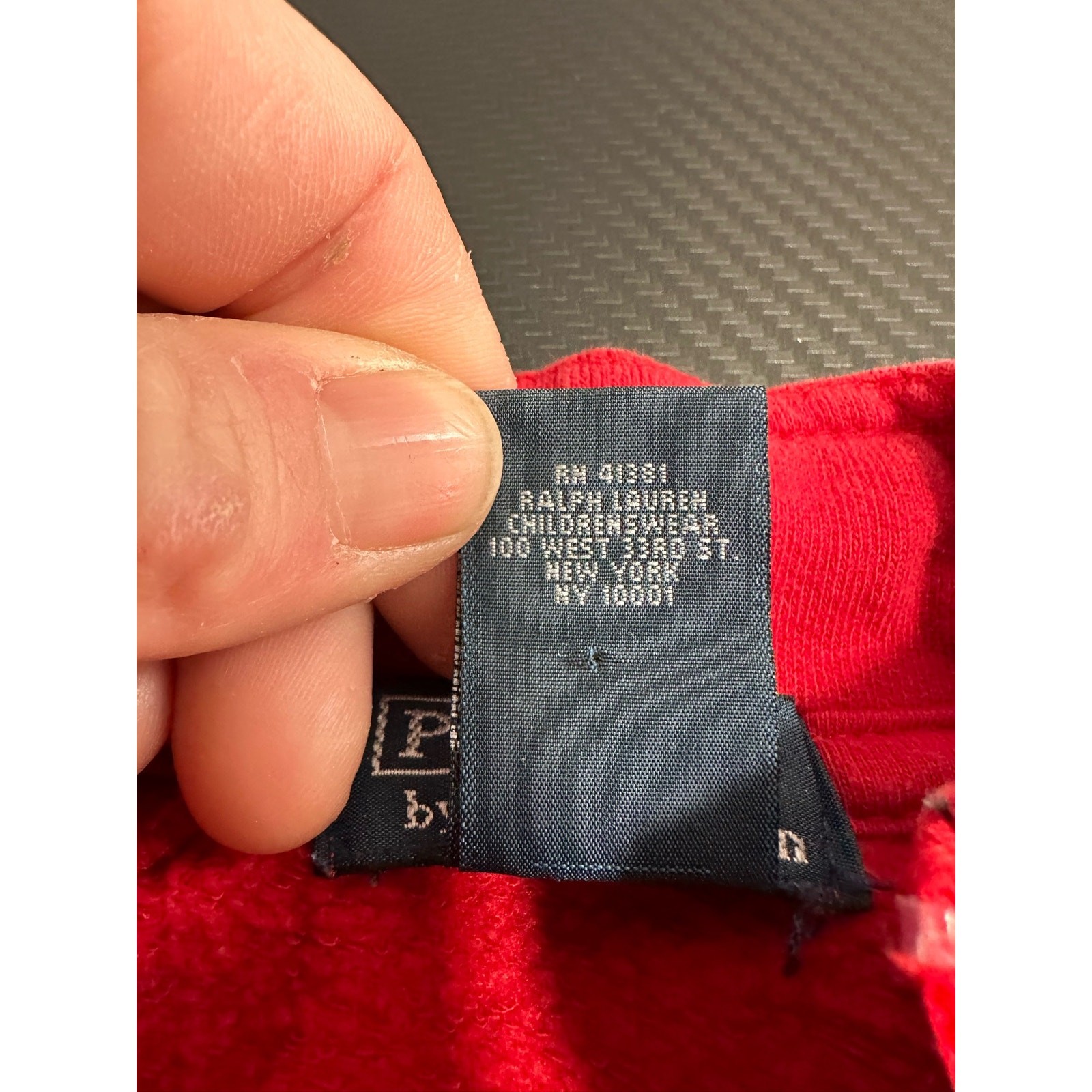 Polo Ralph Lauren bambino giacca grande pony full zip maglione manica lunga taglia 2T