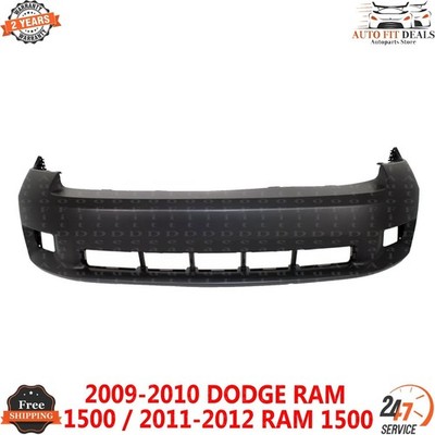 New Front Bumper Cover Primed for 2009-2012 RAM 1500 with Sport Package