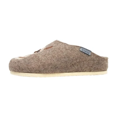 Tofee Lama Damenschuhe Hausschuhe Beige Freizeit