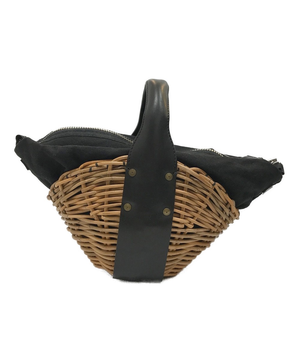ebagos zippered basket black x brown | eBay ebagos zippered basket black x brown | eBay