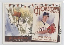 2011 Topps Allen & Ginter's Hometown Heroes CJ Wilson #HH94 0j6