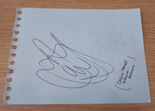 Superb David James Portsmouth & Alan Cork Wimbledon Autographs