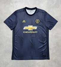 MANCHESTER UNITED 2018 2019 THIRD FOOTBALL SHIRT SOCCER JERSEY ADIDAS DP6022 L