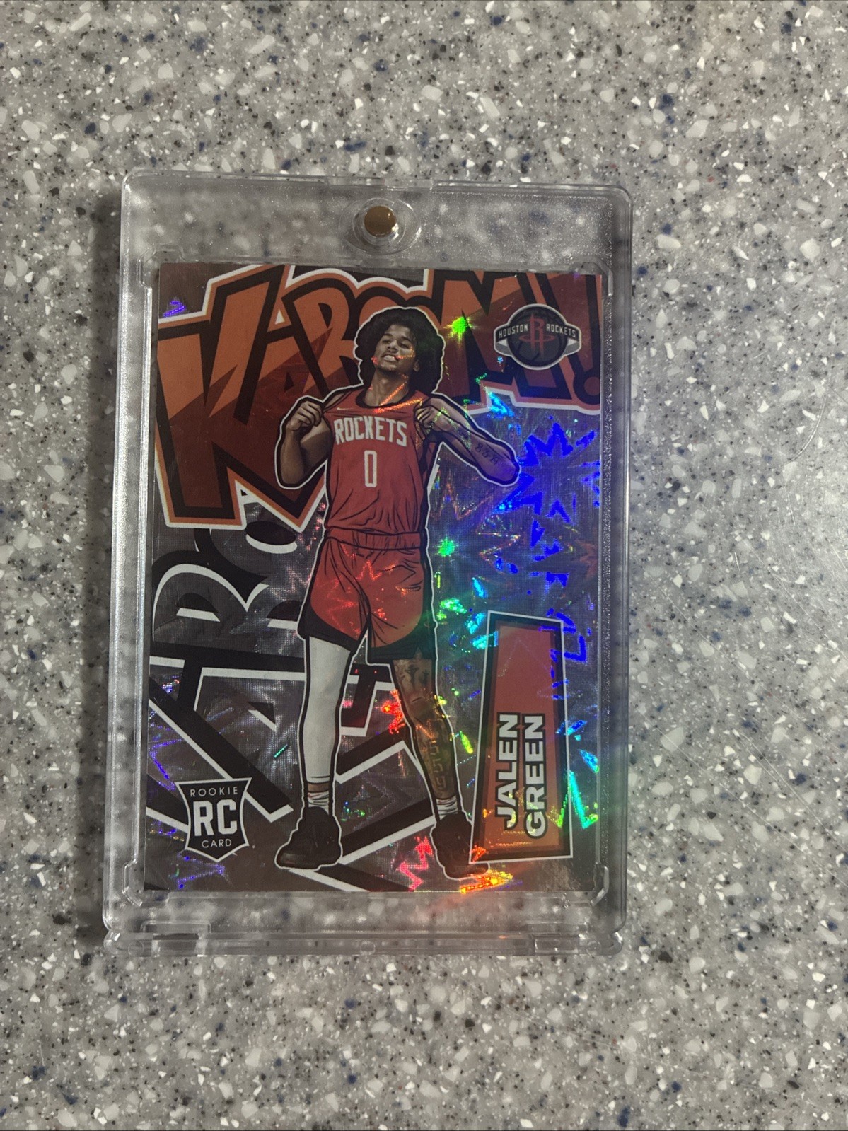 2021-22 Panini Crown Royale - Kaboom! Jalen Green #22 (RC)