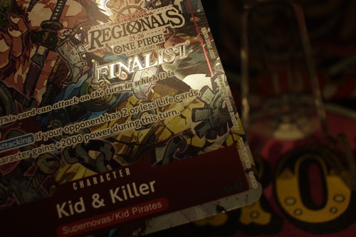 ONE PIECE TCG KID & KILLER EB01-003 Offline Regional FINALIST CARD 2025 Vol.2 - Picture 16 of 24