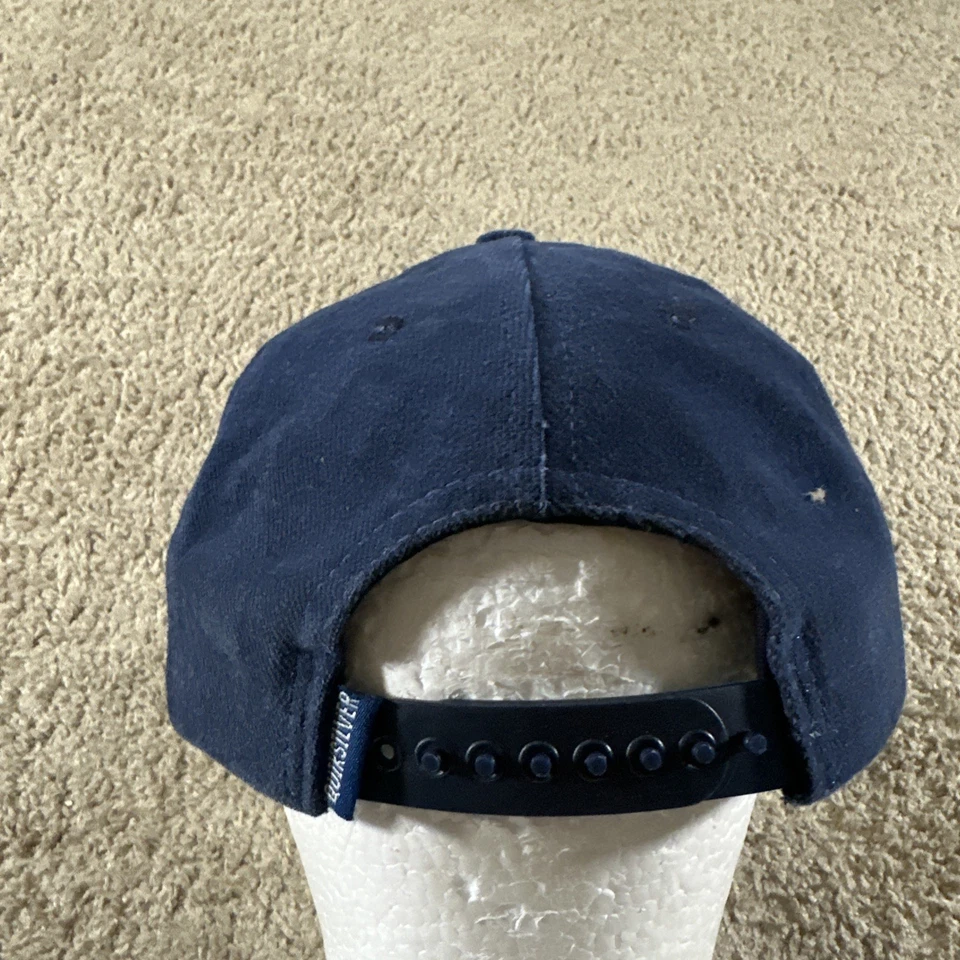 De Colección Gorra Quicksilver Hombres Azul Snapback Headtrip Surfista Hecho en EE. UU. Foto 3 de 4