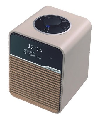 DAB+ Digitradio, Ruark R1 Mk4, Bluetooth USB-C OLED, Light Cream, NEU