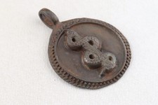 WW I GERMAN MILITARY MEDICAL SNAKE PENDANT