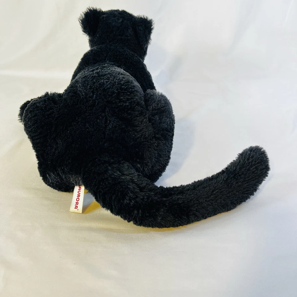 Aurora Super Flopsie Black Panther Stuffed Animal plush 30” Toes To Tail - Image 3 of 4