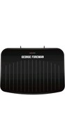 George Foreman 25820 2400 Watts Non Stick Fit Grill Large Health Grill - Black