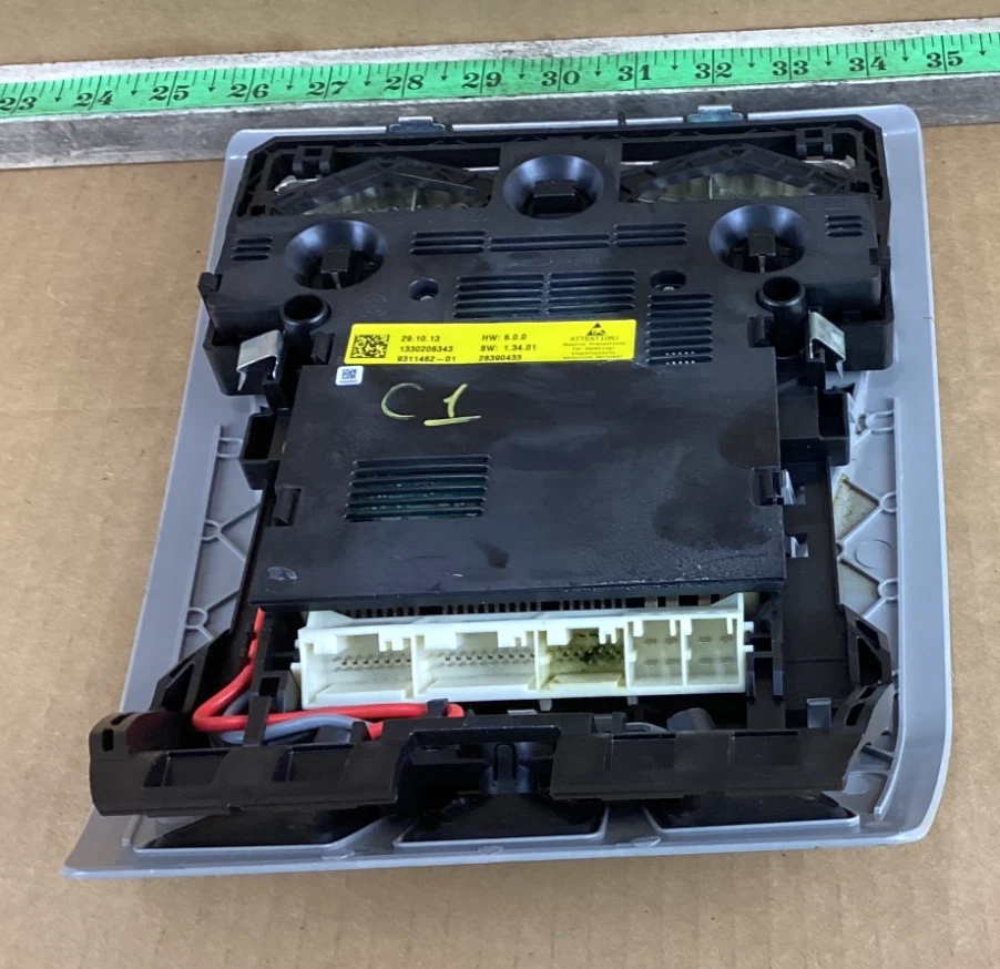 Оригинальная панель переключателя фар для чтения купольная консоль солнечная крыша BMW X3 2011-2017 9311462 - Изображение 4 из 4