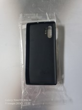 Samsung Galaxy Note 10 Plus Schutzhülle –Schwarz – Matt – TPU/Silikon –Gebraucht
