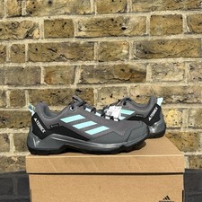 Adidas Terrex Eastrail GTX W Hiking Shoes Grey Blue BNIB Size Uk 6.5 ID7850