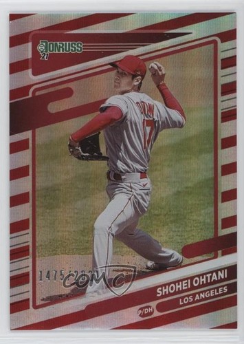 2021 Panini Donruss Red /2021 Shohei Ohtani #199 00am