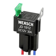 Fuse Relay Switch Kit2V 30A, 4 Pin SPST, 30A Switch Harness Set, 12V 4Pin 1