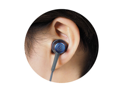audio-technica Japan In-Ear Headphones ATH-CKR50 Deep Blue from