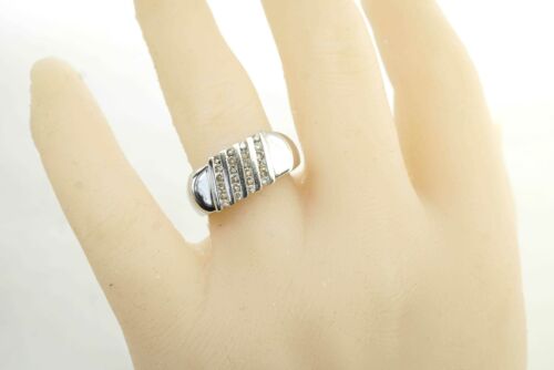 Vintage Estate 14k Yellow Gold Diamond Men's Pinky Ring Size 10 0.50ctw - Picture 2 of 5