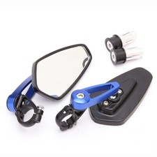 7/8" Pair CNC Aluminium Bar End Mirrors For Yamaha MT 07 MT 09 MT-07 MT-09