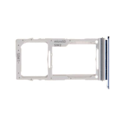 SIM Micro SD Card Tray Dual for Samsung Galaxy S10 Lite Blue Holder Slot  Insert
