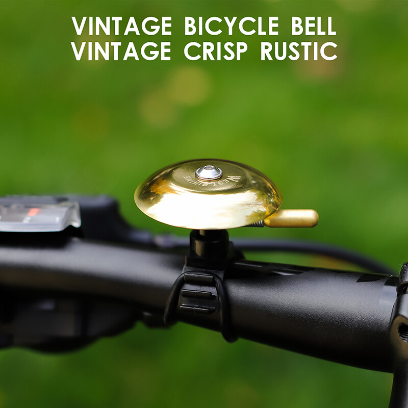 WEST BIKING Loud Clear Alarm Bicycle Handlebar Bell Vintage Copper Bike Bell eBay