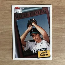 1994 Topps - 761 David Cooper (RC) Seattle Mariners 1993 Draft Pick