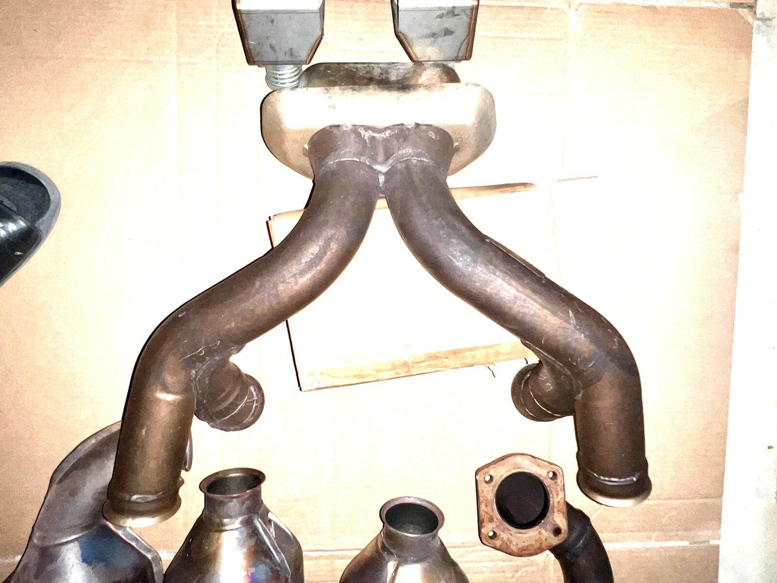 Lamborghini Murcielago Lp640 Exhaust Muffler Muffler Catalytic Convert Cat OEM